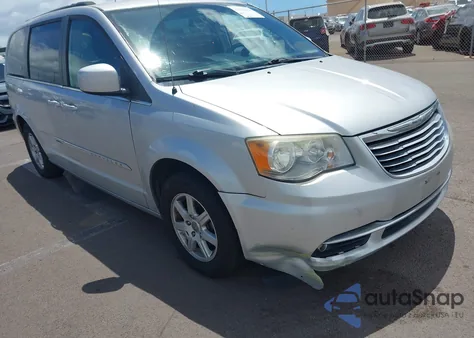 2012 Chrysler Town & Country Touring из США, поврежденный, VIN 2C4RC1BG6CR297123